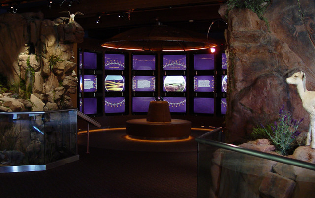 Red Rock Canyon Visitors Center rustikal-eingang