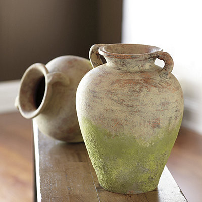 Aged Terracotta Jar
