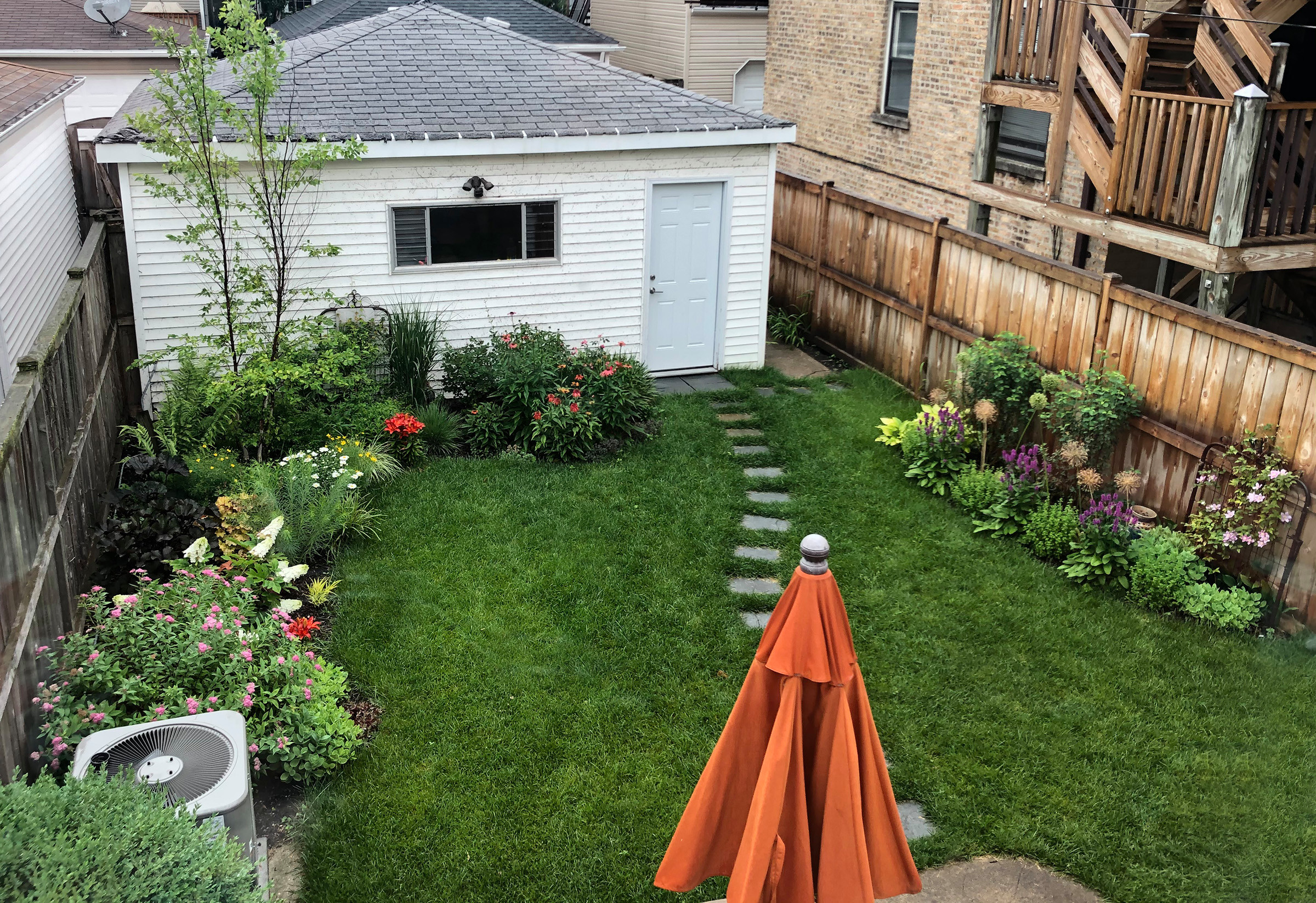 Back yard facelift