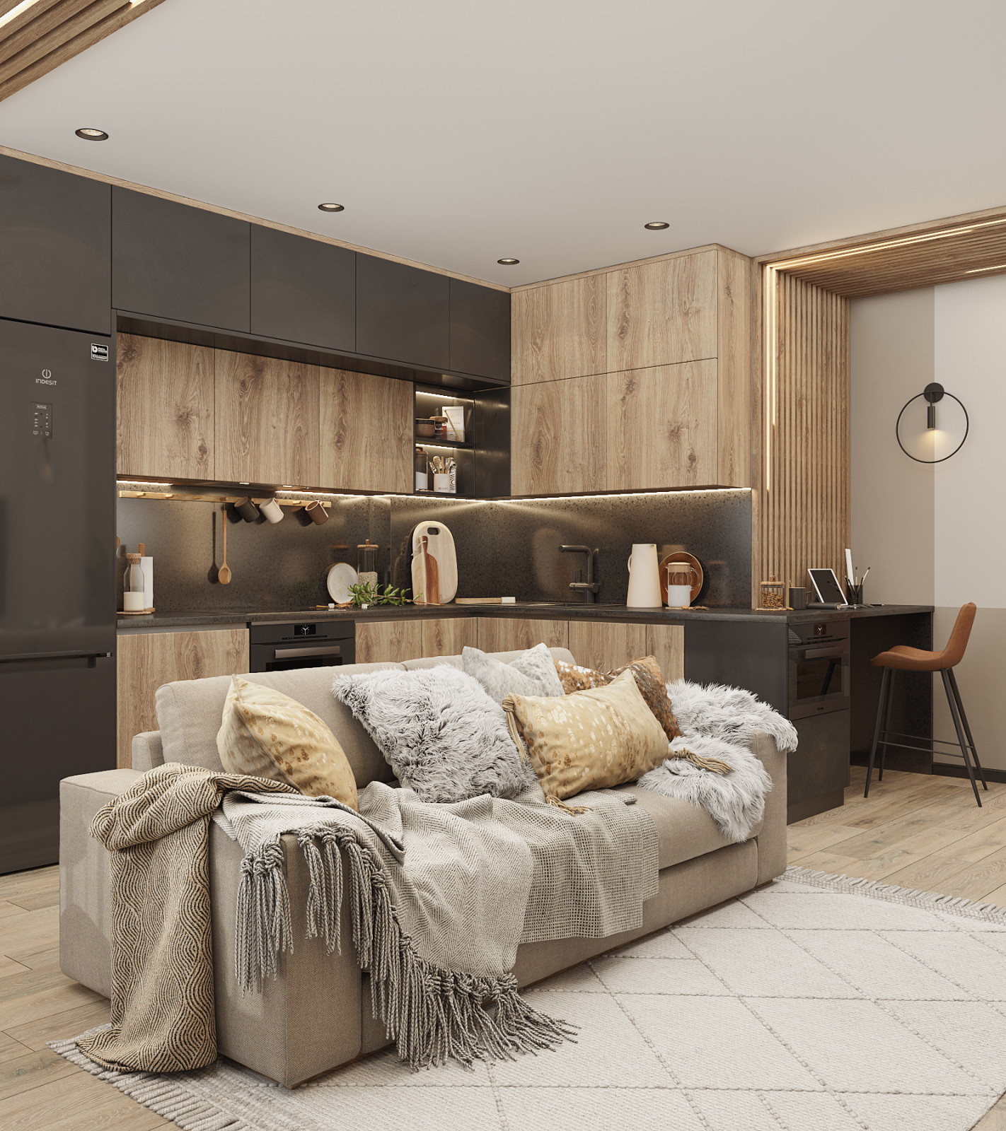 Кухня-гостиная