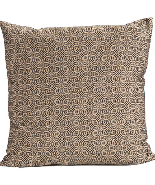 Designer Pillow Cover, Geometric Design, 18"x18" Transitional