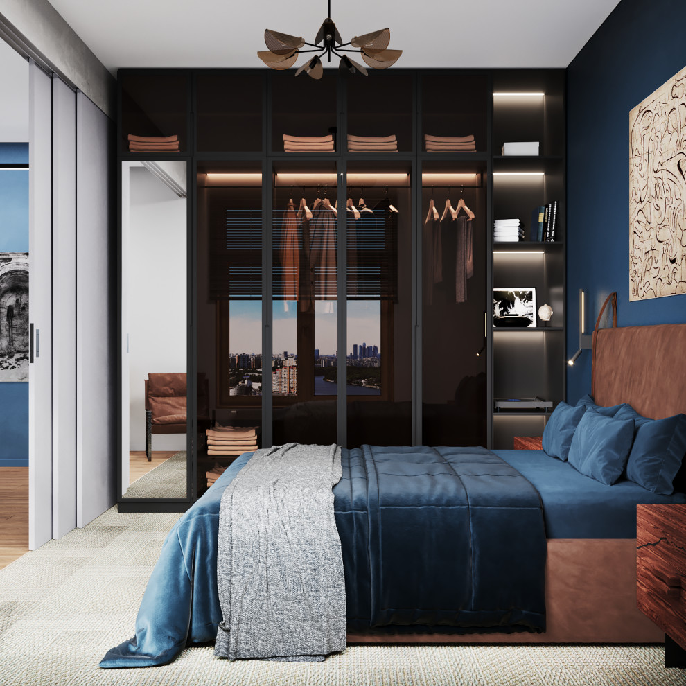 Квартира в темных тонах