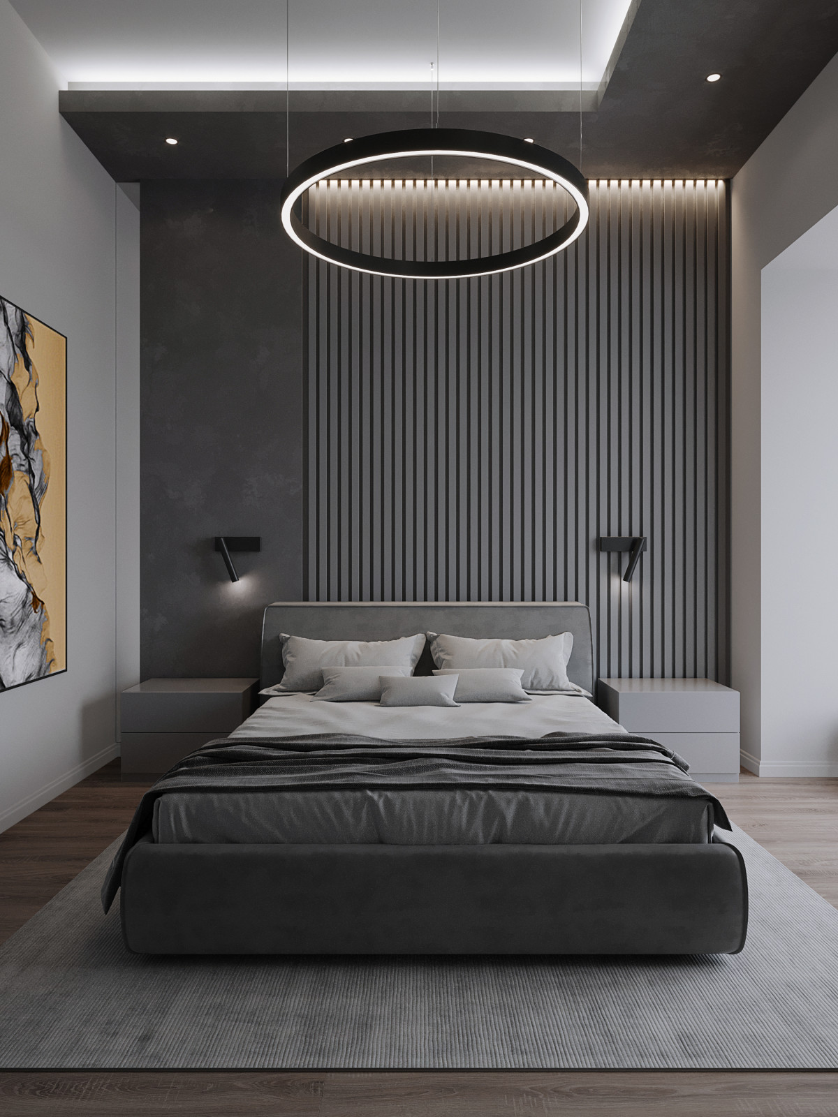 Спальня в минимализме