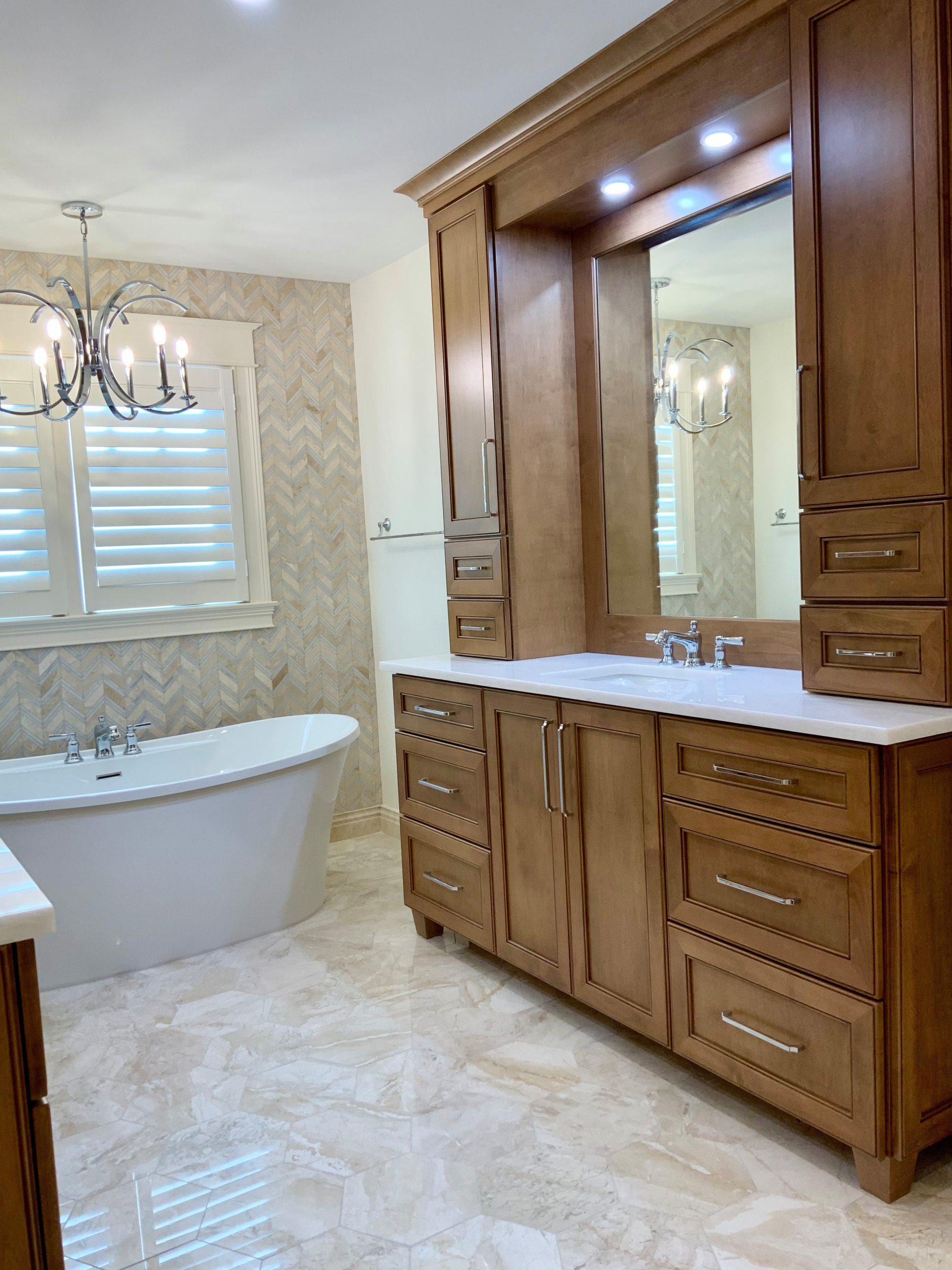 Master Bathroom and Laundry Area