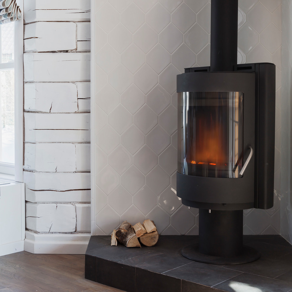 Гостиная под готовой крышей