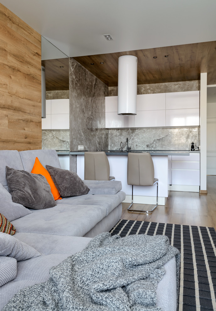 Камень и дерево в центре Сибири