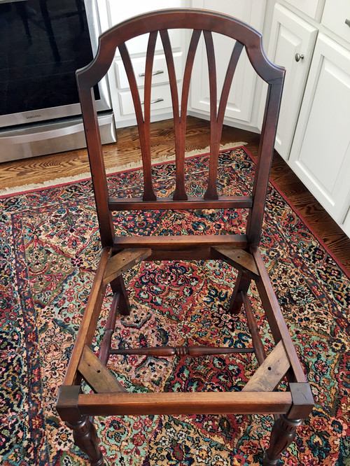 Help Identifying Age Origin Of Antique Chair Sheraton