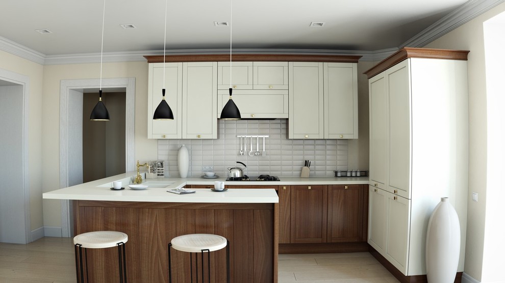 Квартира стиль американской классики.