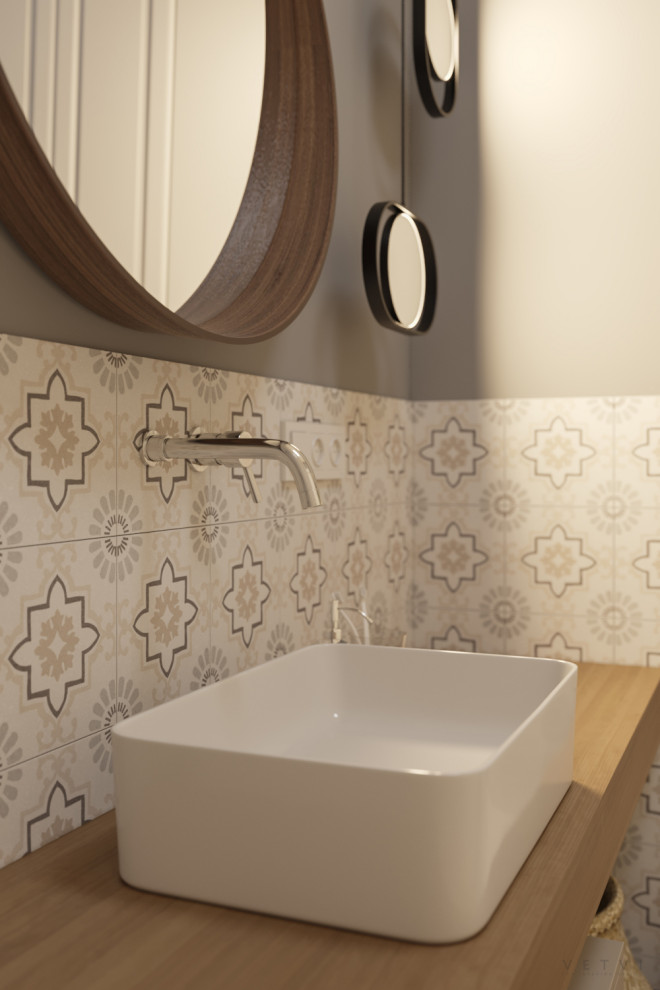 Квартира в Нижнем Новгороде с лесными акцентами | Площадь 42м²