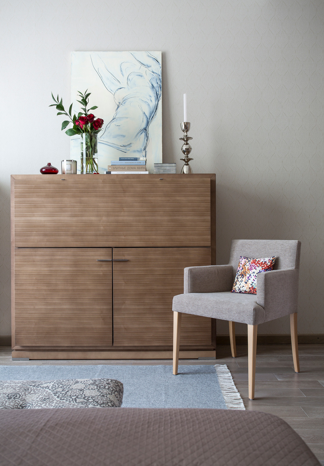 Маленькая квартира в старом районе Москвы