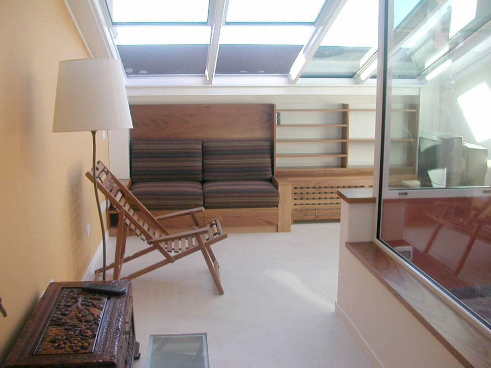 Contemporary sunroom in Milan.