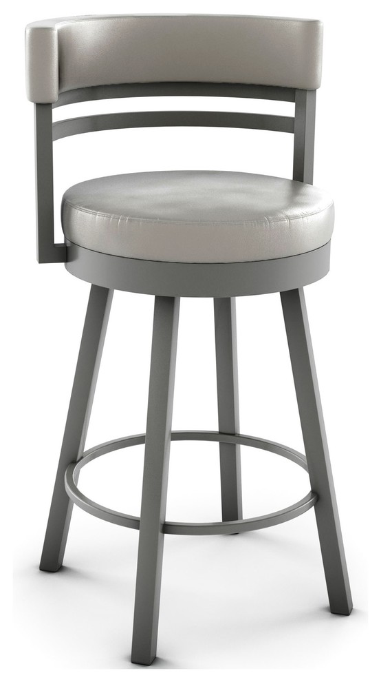 Round Swivel Counter Bar Stool Canadian Made, Counter Transitional
