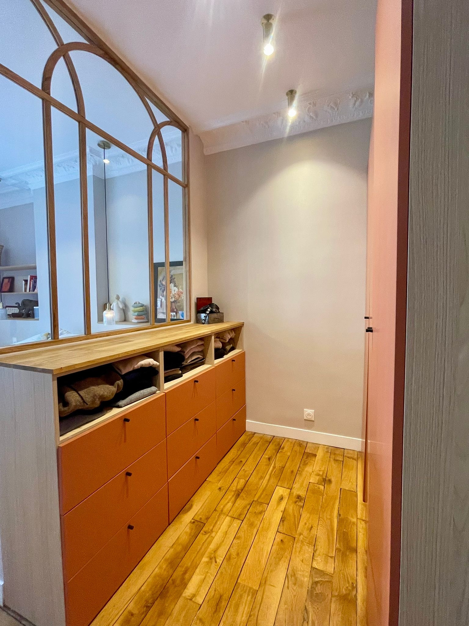 Agrandissement d’un appartement parisien