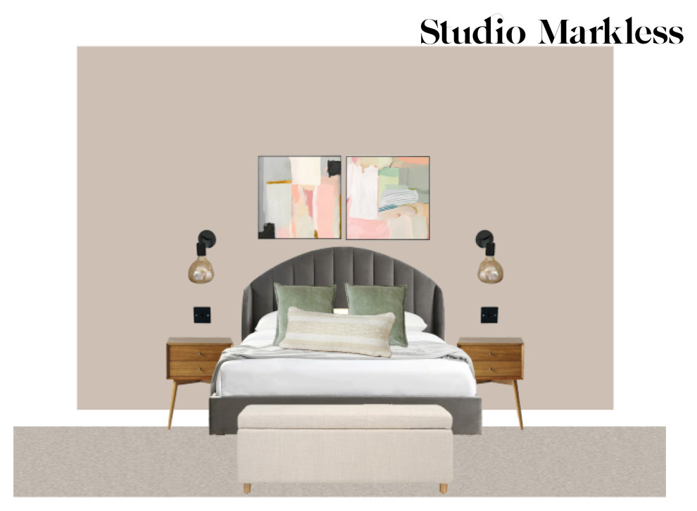 2d Visualisation for Master Bedroom