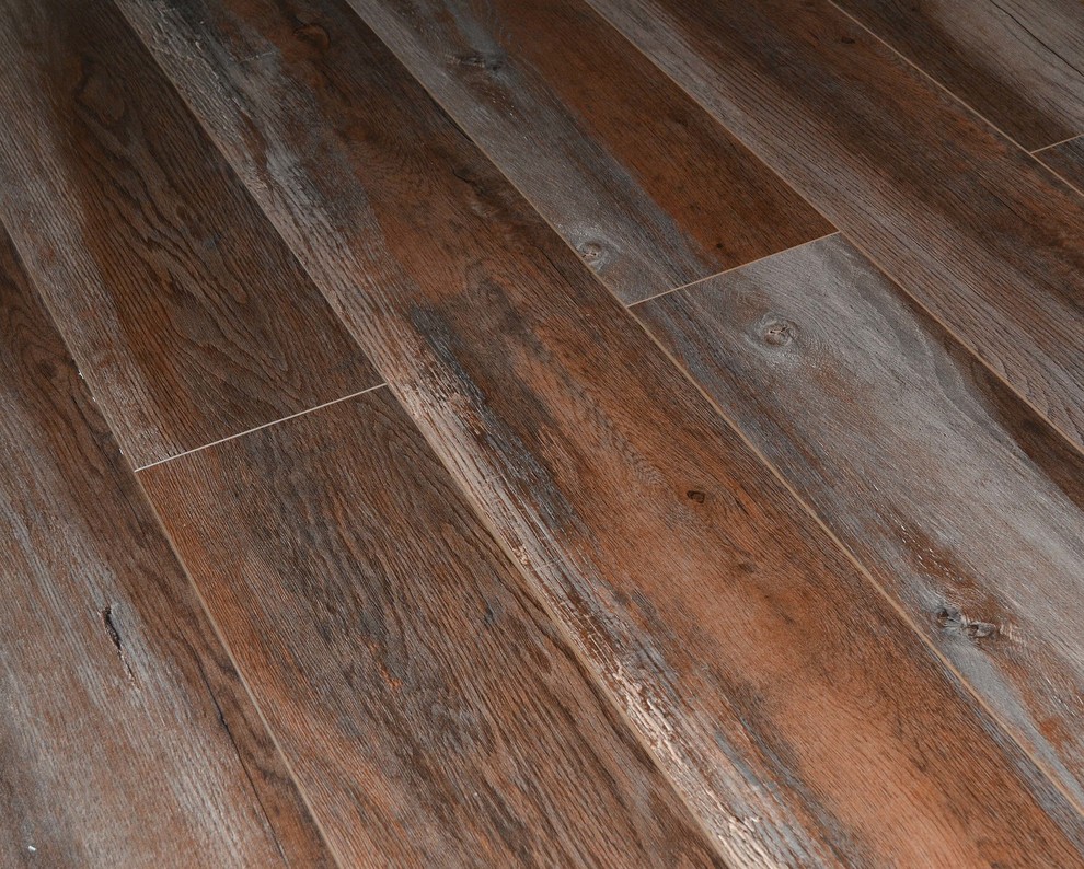 Dekorman Premium AC4 Laminate Flooring, 13.28 Sq. ft., Gray Ash Oak