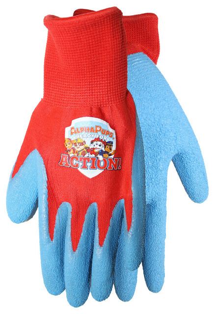 Midwest Glove Toddler Red And Blue Paw Nickelodeon Patrol Garden