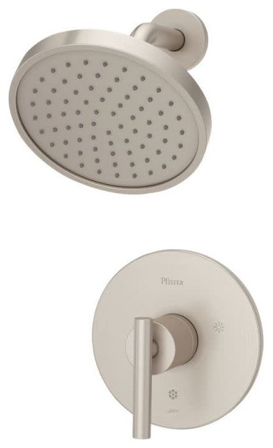 Pfister LG89-7NC Contempra Single Handle Shower Trim Package - Nickel