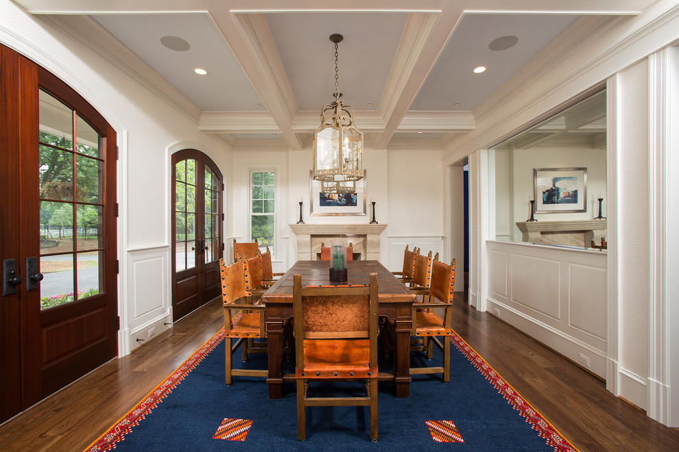 Transitional dining room photo in DC Metro