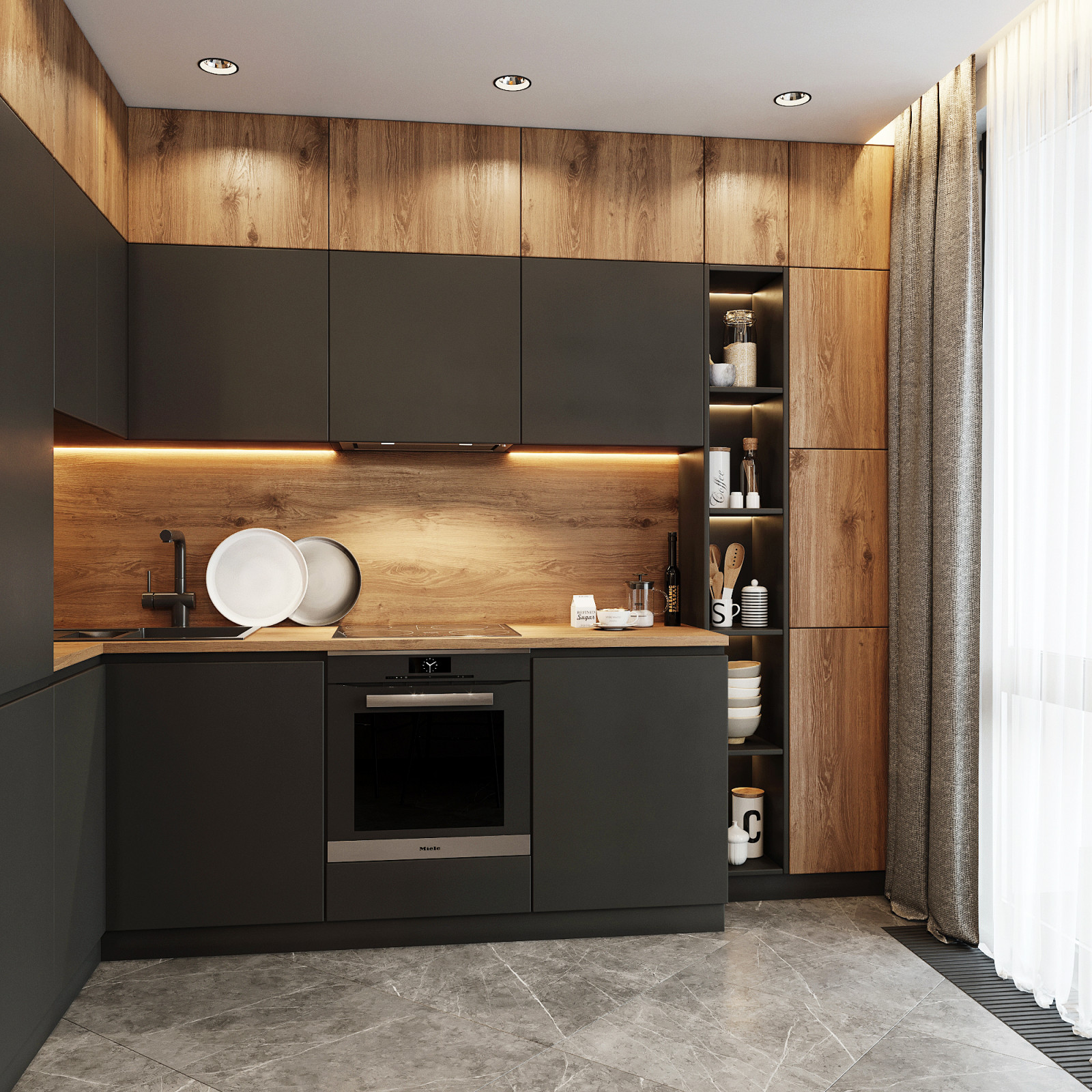 Кухня-гостиная