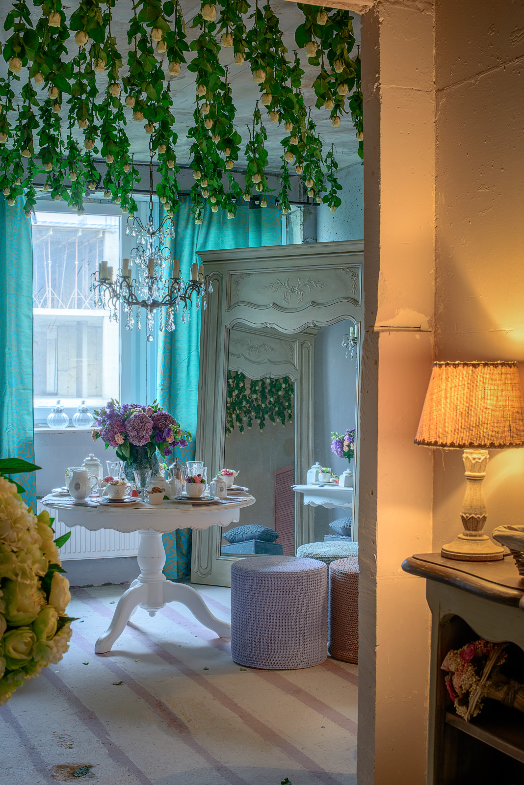 Участие в дизайн выставке. 1-е место за оформление квартиры