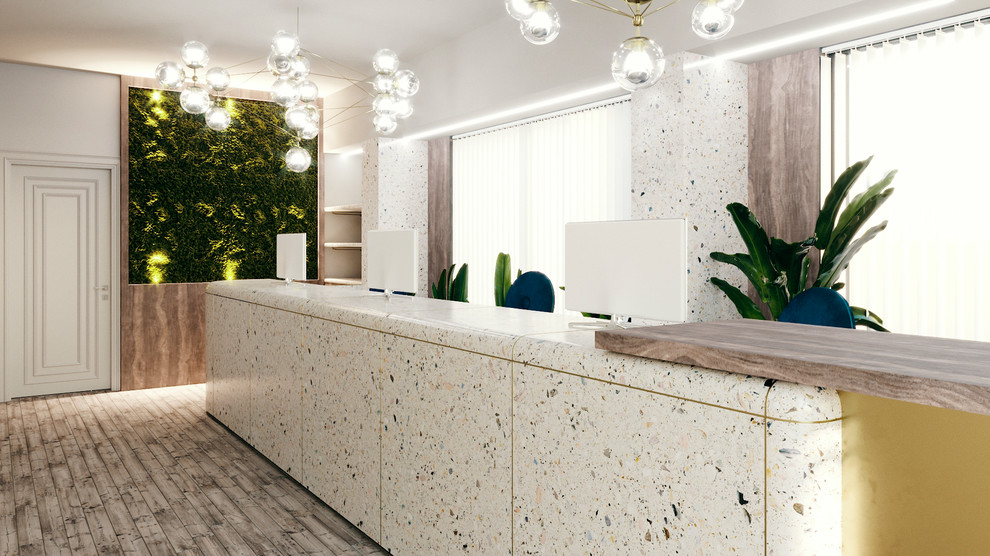 Интерьер кабинета и лобби нотариуса