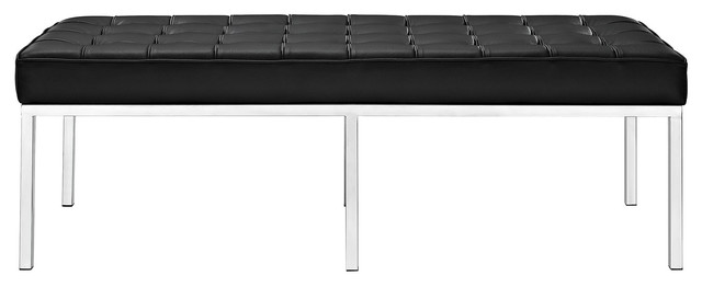 Loft Three-Seat Bench in Tan - Contemporary - Indoor Benches - by