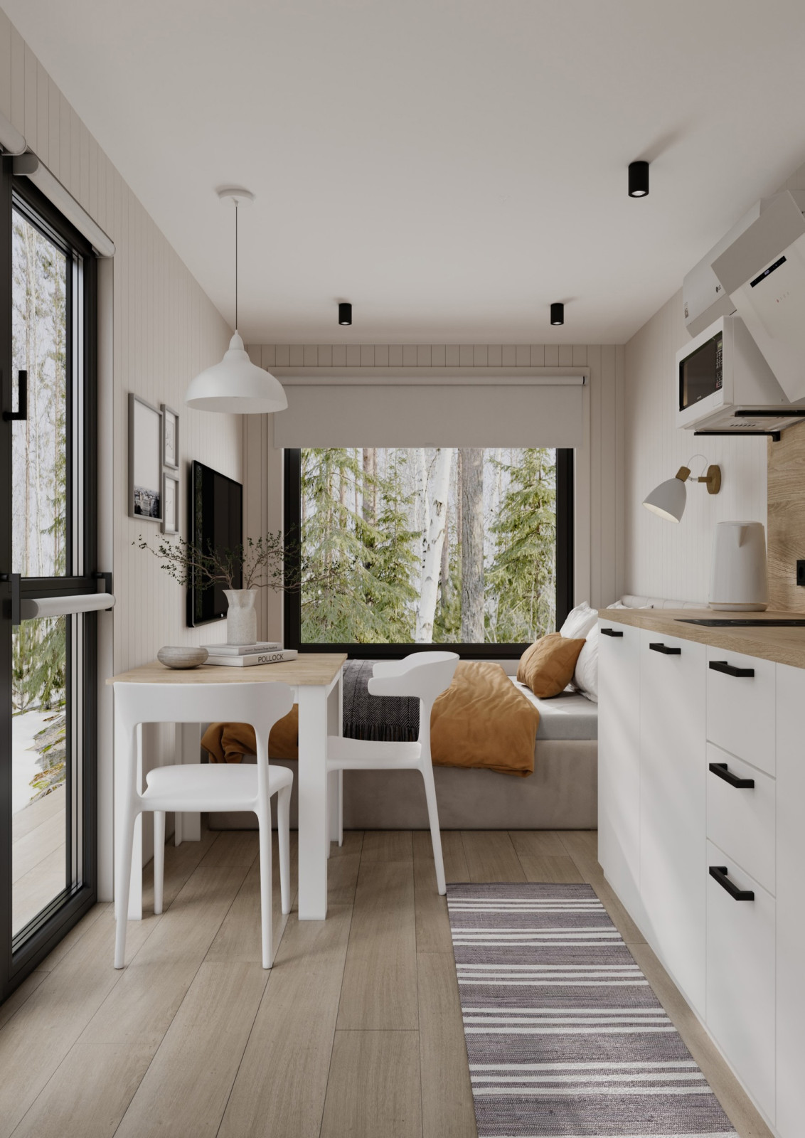 Проект дачного домика из морского контейнера