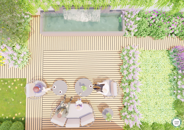 Villa di Lusso - Roma contemporary-deck