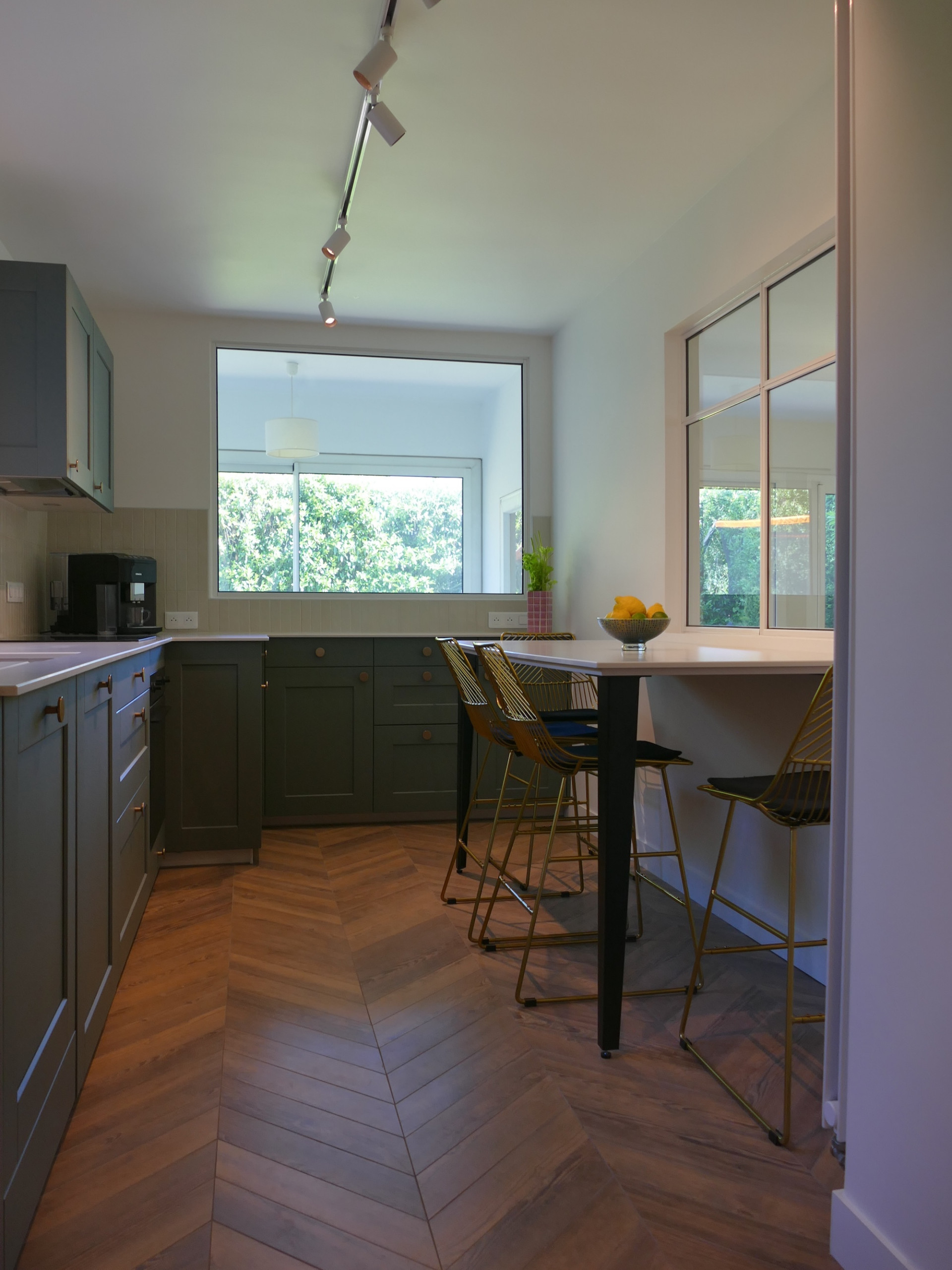 Nouvel espace pour une grande cuisine