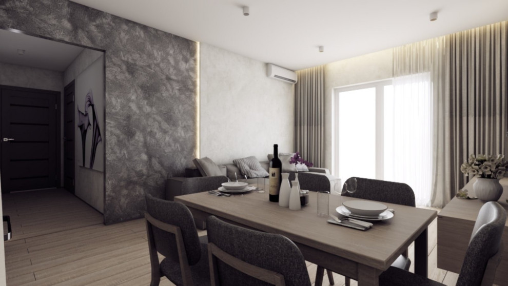 Дизайн интерьера в светлых тонах