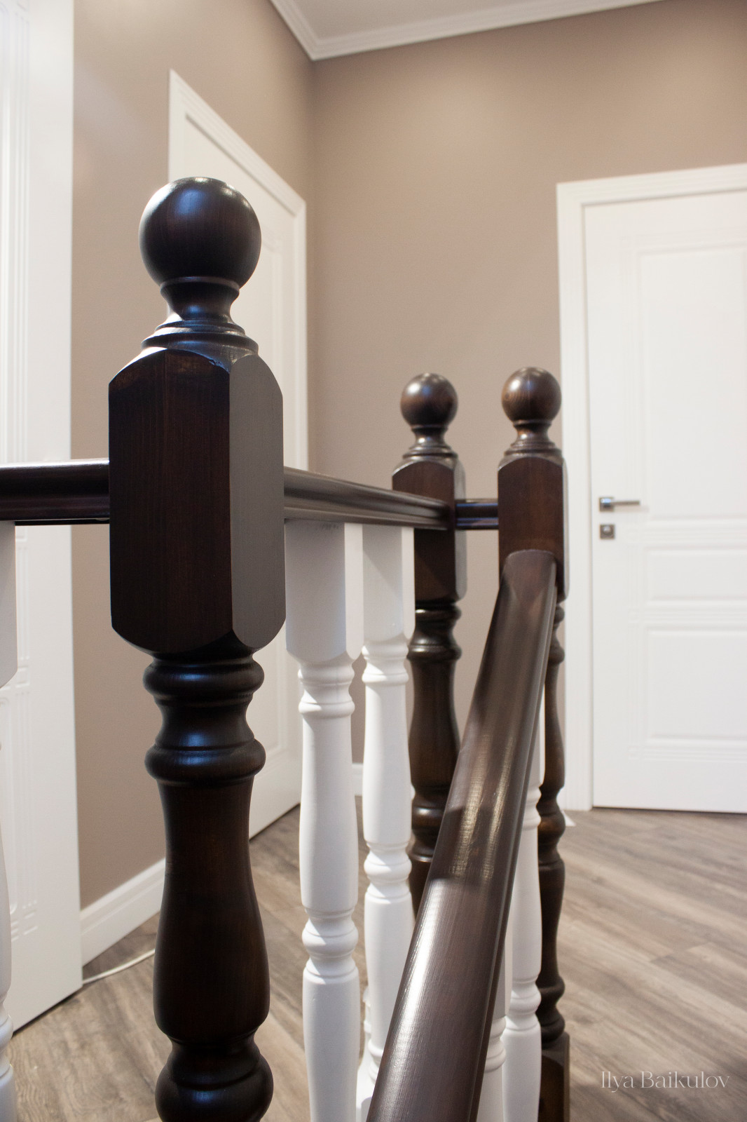 Лестничная клетка в частном доме