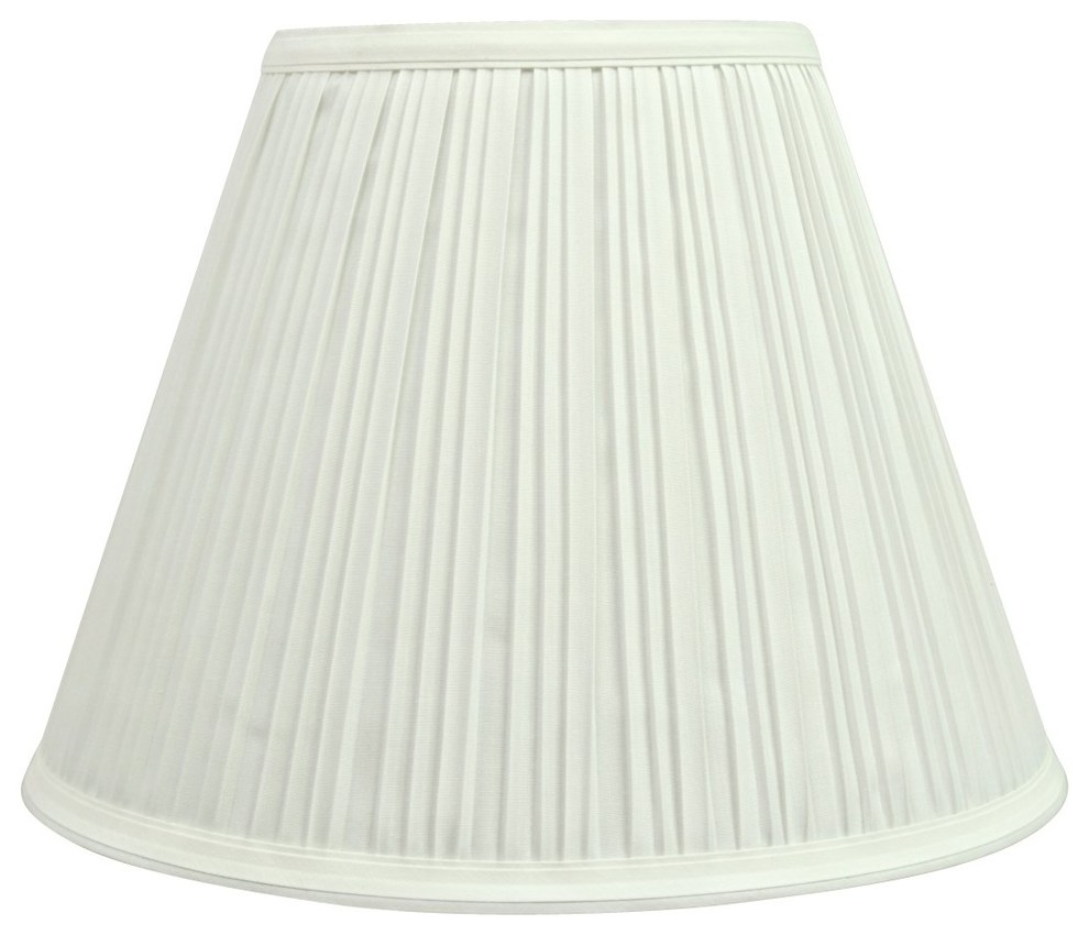 Aspen Creative 32200 Transitional Hardback Empire Shaped Spider Construction Lamp Shade in Off White , 6 x 12 x 9 12 Wide