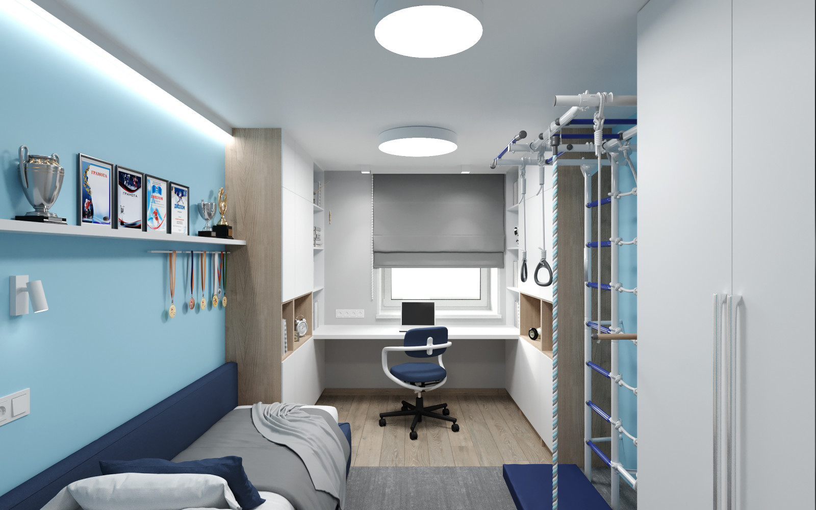 Дизайн квартиры 133 кв.м.