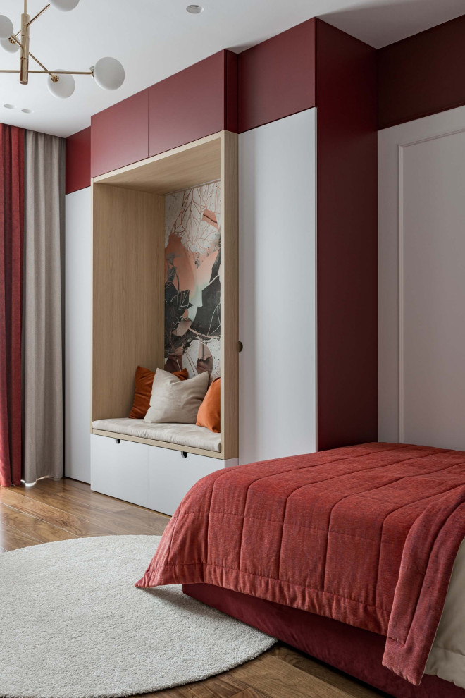 Стильная детская комната в ярких тонах