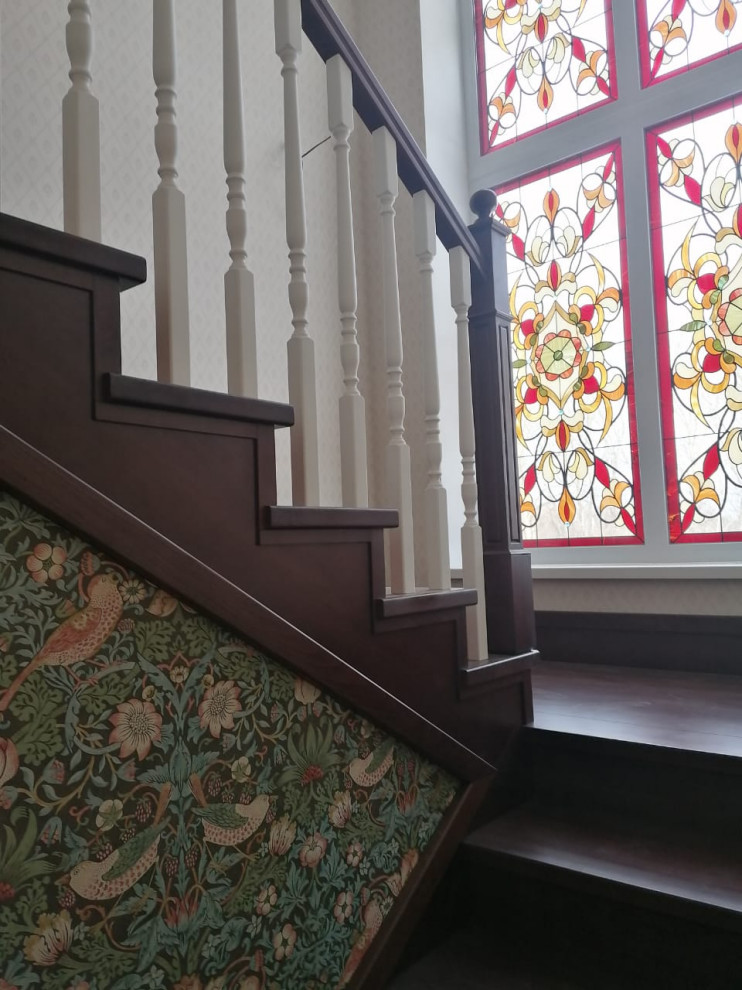 Деревянная  лестница