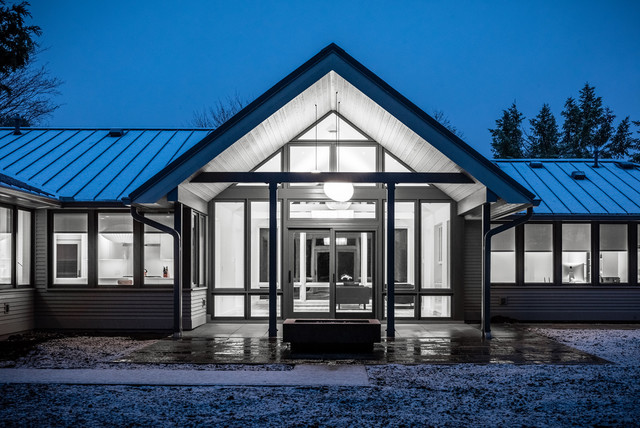 Potsdam House contemporain-facade