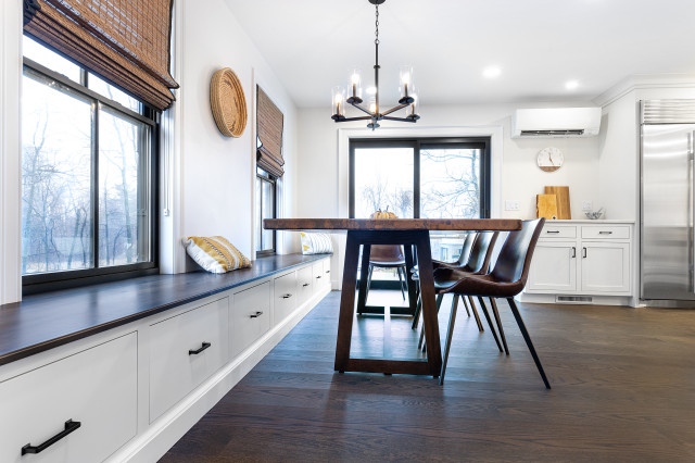 Modern Farmhouse transitional-dining-room