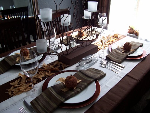 Fall - Thanksgiving Tablescape