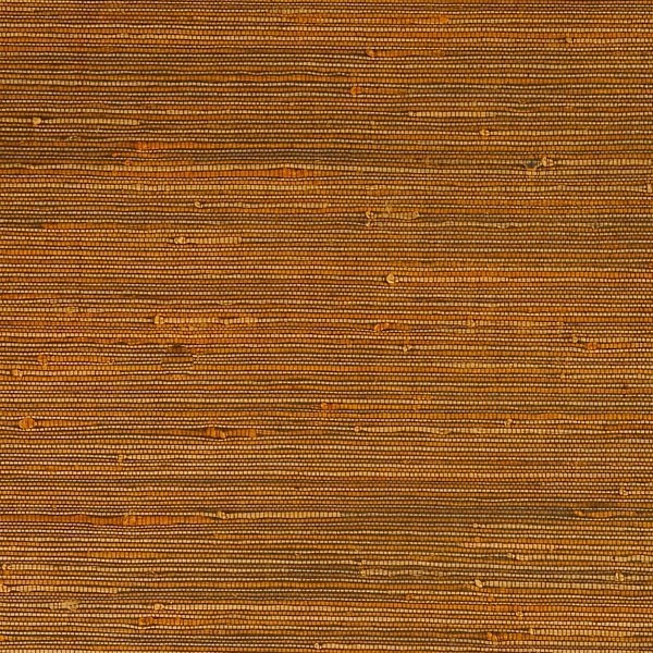 Duo Jute Amber Grass Cloth Wallpaper Wallpaper by Walls Republic