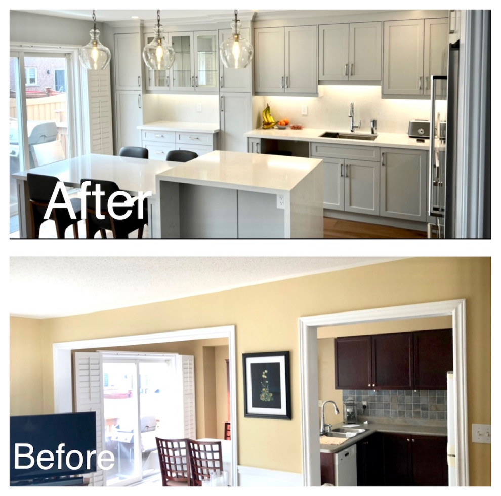 Main Floor Remodeling with load bearing wall removals