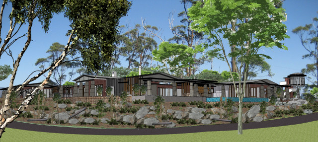Beechmont New Home contemporary-fasad