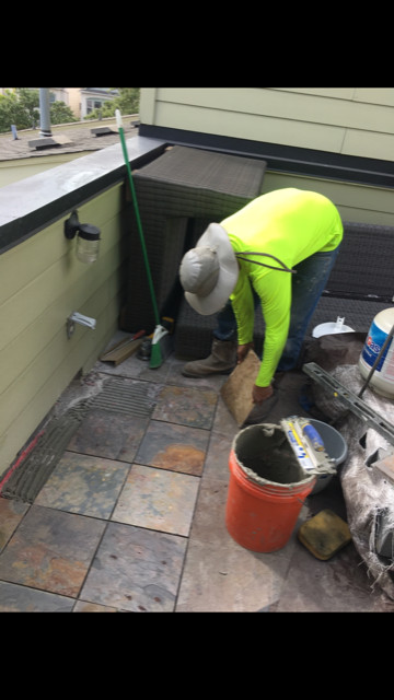 Water Leak 4th-Floor Balcony Townhouse