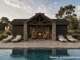 Contemporary Pool by Marsco Architecture