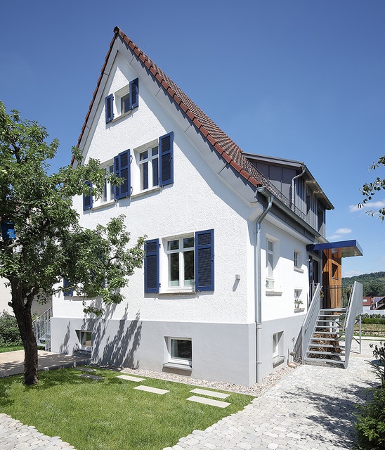 Haus Gr contemporaneo-fachada