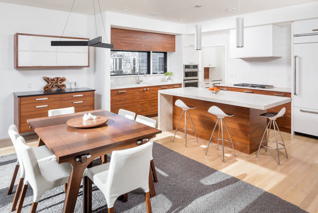 Edina Modern contemporaneo-cocina