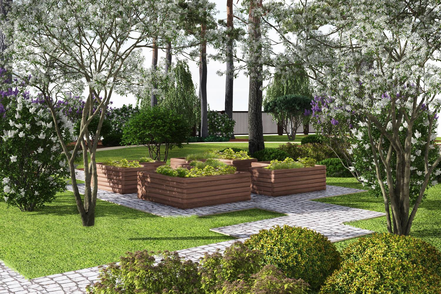 Зачарованный сад.