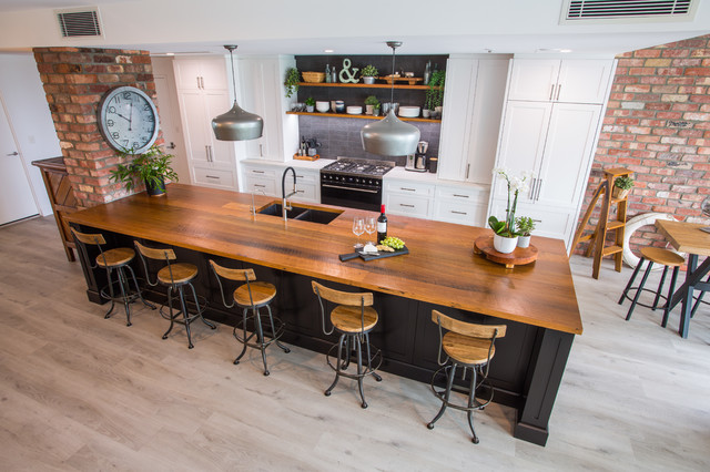 Timeless Industrial Rustic kitchen rustikt-koekken