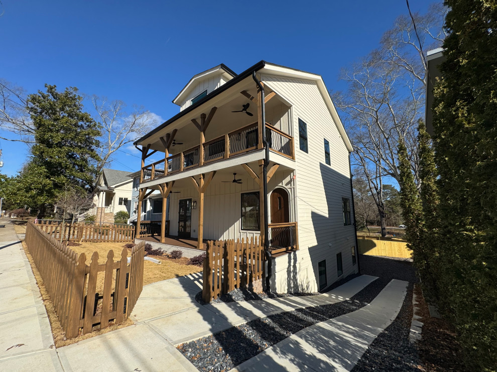 Madison New Construction Side Elevation