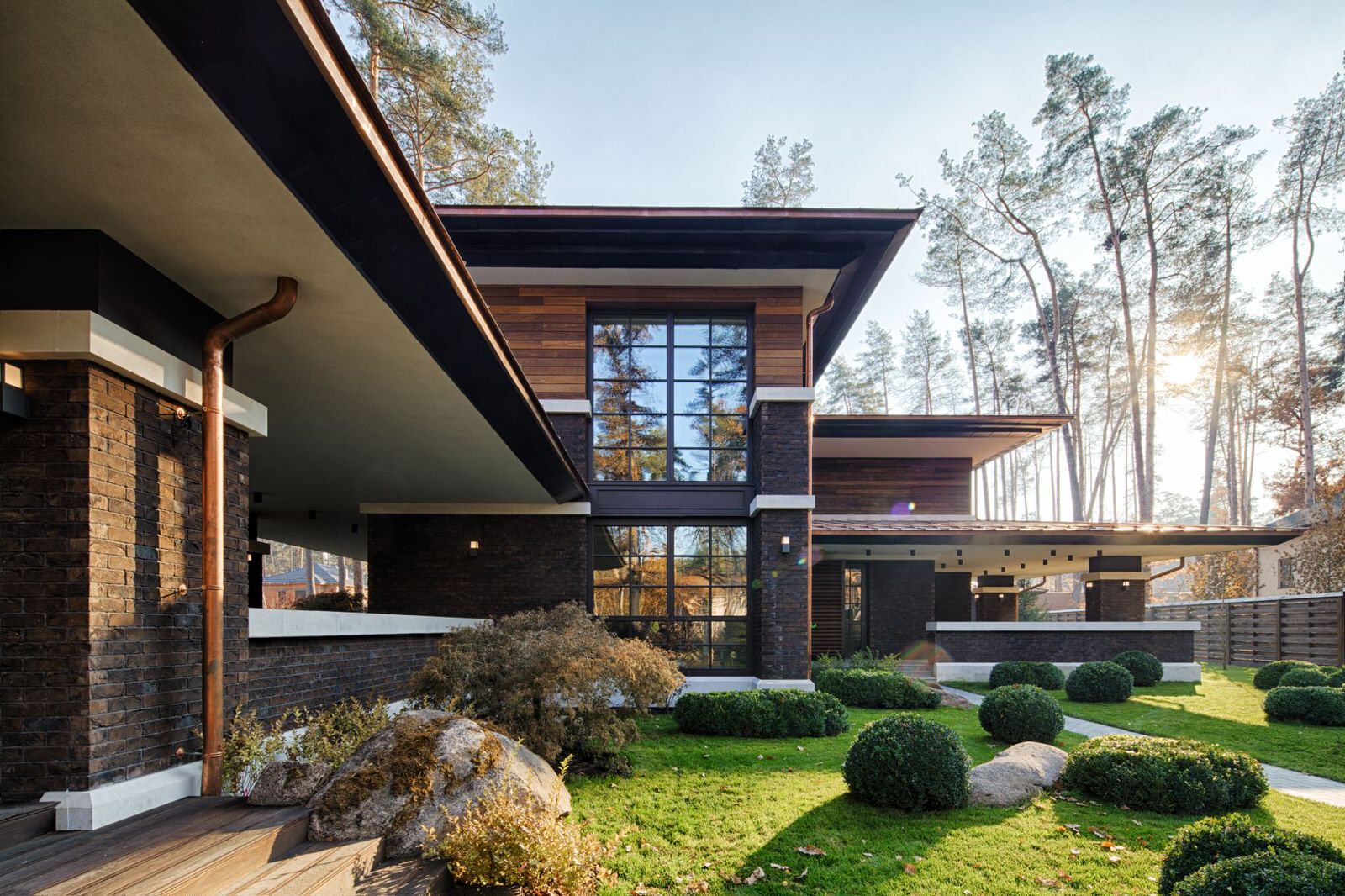 Деревянные окна для PRAIRIE HOUSE