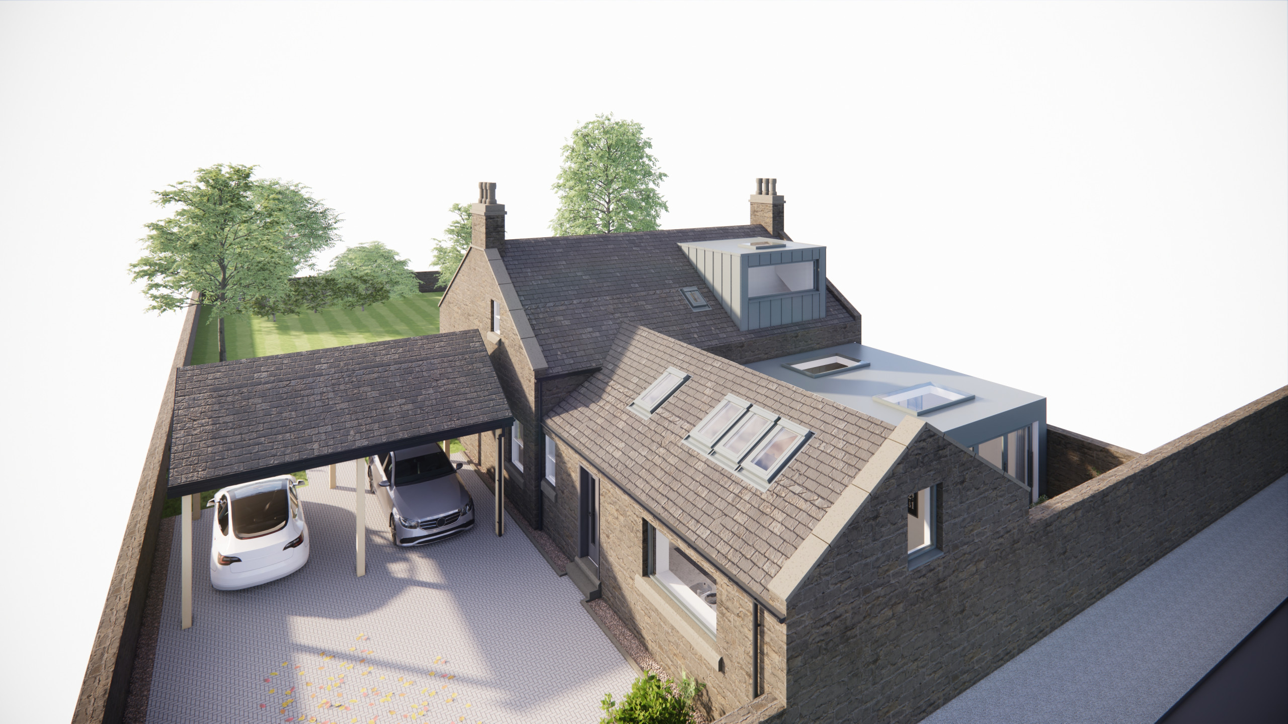 House Alterations, Extension and Car Port, Midlothian (Coming Soon)